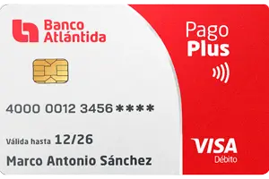 Tarjeta Visa Pago Plus